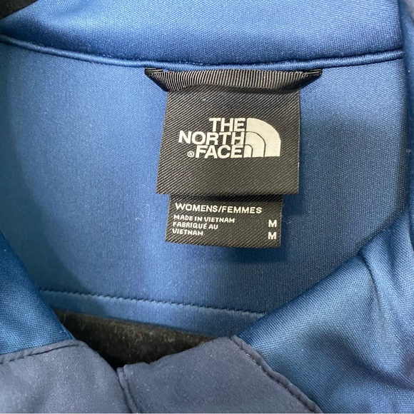 The North Face Pullover 1/4 Button Jacket Blue - Picture 9 of 12